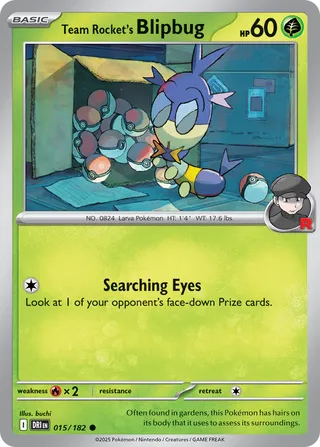 015/182 Team Rocket's Blipbug