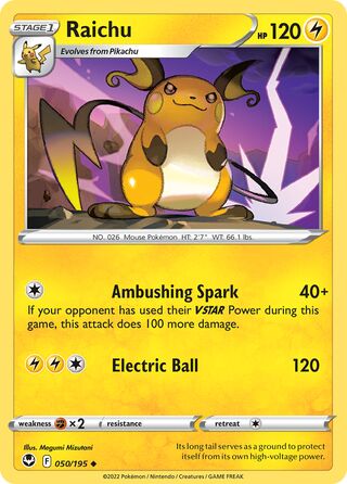 050/195 Raichu