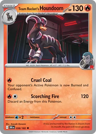 038/182 Team Rocket's Houndoom