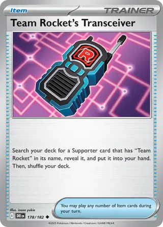 178/182 Team Rocket's Transceiver