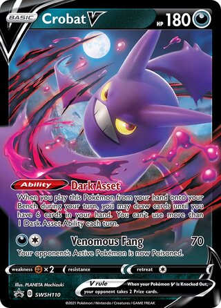 SWSH110 Crobat V
