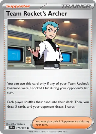 170/182 Team Rocket's Archer