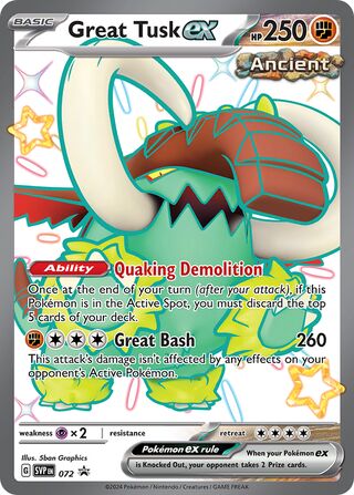SVP072 Great Tusk ex