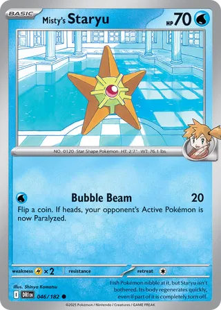046/182 Misty's Staryu