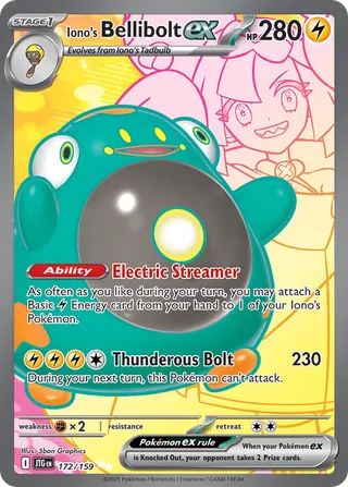 172/159 Iono's Bellibolt ex
