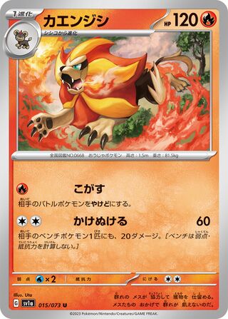 015/073 Pyroar