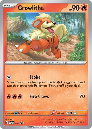 SVP024 Growlithe