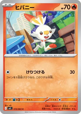 015/063 Scorbunny