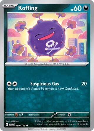 109/165 Koffing
