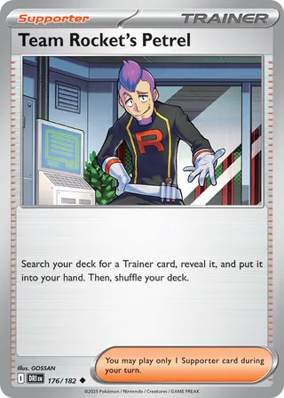 176/182 Team Rocket's Petrel