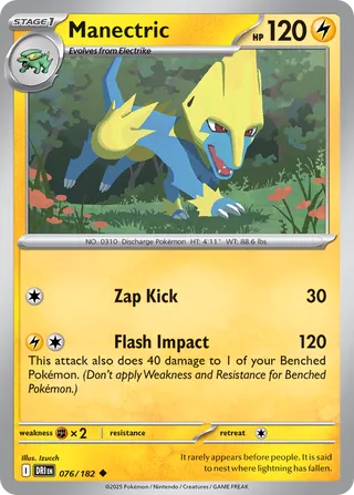 076/182 Manectric