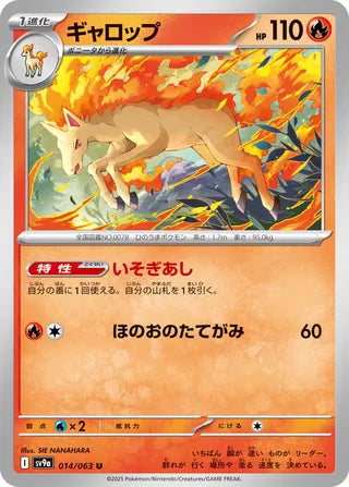 014/063 Rapidash