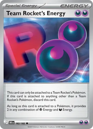 182/182 Team Rocket's Energy