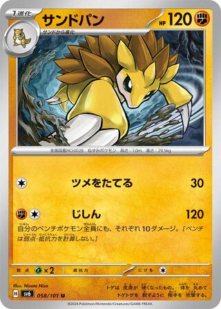 058/101 Sandslash