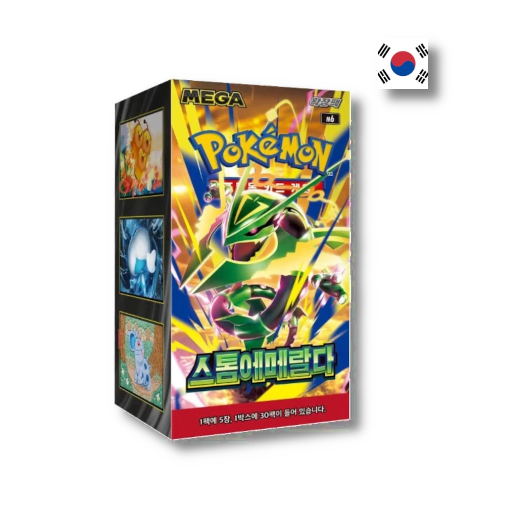 Pokémon TCG: Storm Emeralda (m6) Booster Box - Korean