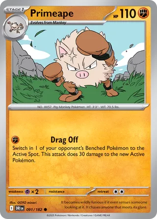 091/182 Primeape