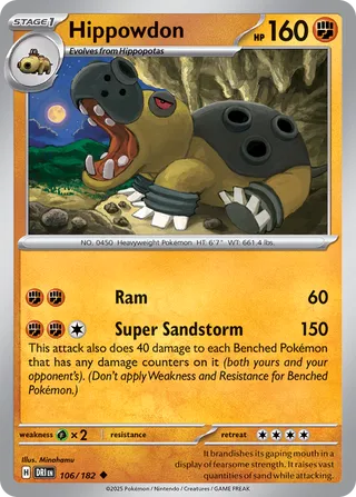 106/182 Hippowdon