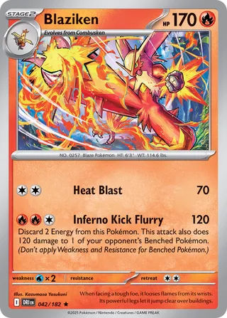 042/182 Blaziken