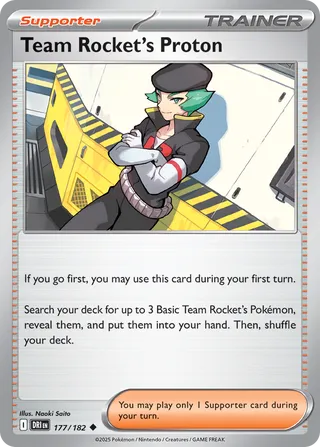 177/182 Team Rocket's Proton