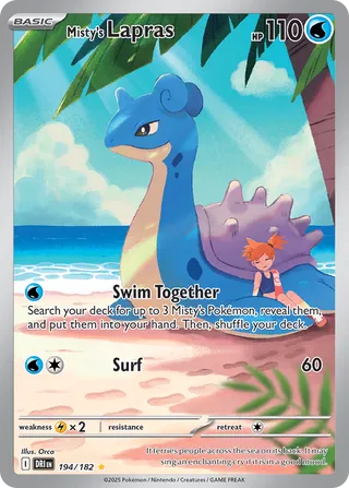 194/182 Misty's Lapras