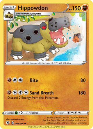 080/189 Hippowdon
