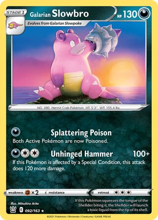 092/163 Galarian Slowbro