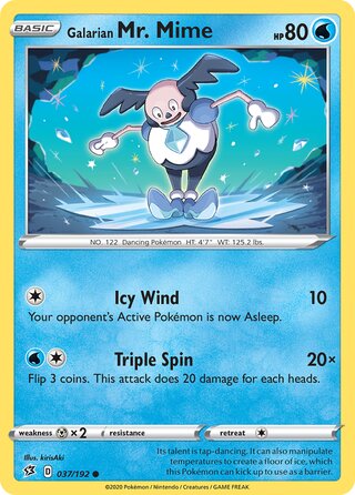 037/192 Galarian Mr. Mime