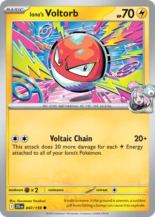 047/159 Iono's Voltorb