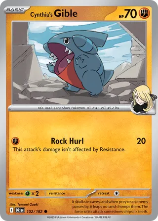 102/182 Cynthia's Gible