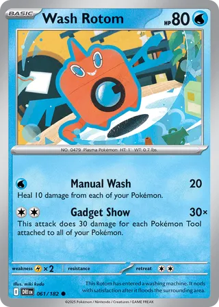 061/182 Wash Rotom