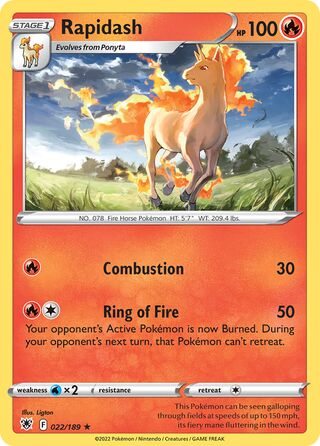 022/189 Rapidash