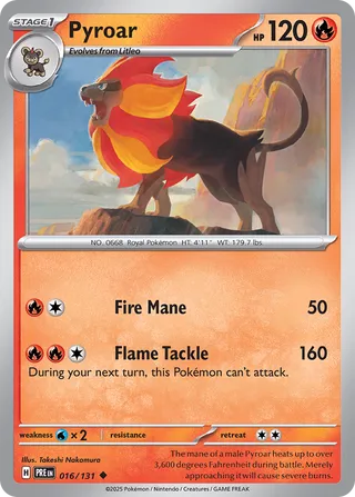 016/131 Pyroar