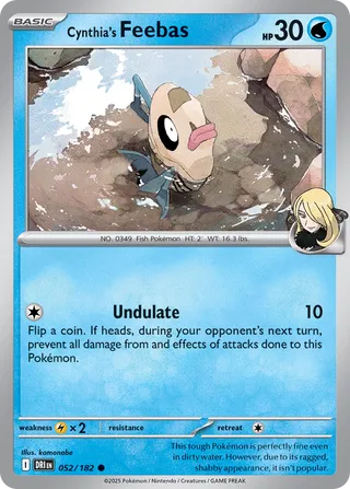 052/182 Cynthia's Feebas
