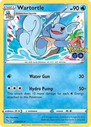 016/078 Wartortle
