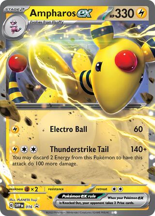 SVP016 Ampharos ex