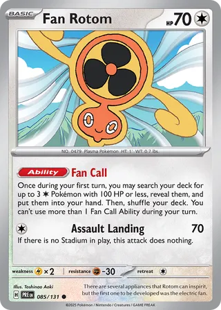 085/131 Fan Rotom