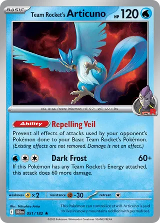 051/182 Team Rocket's Articuno