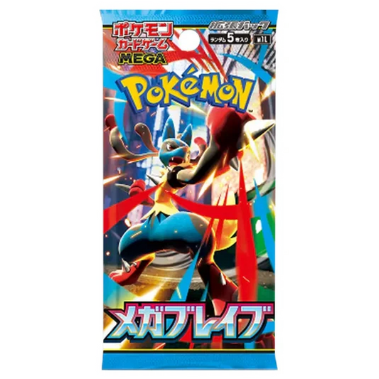 Pokémon TCG: Mega Brave (m1L) Booster Pack
