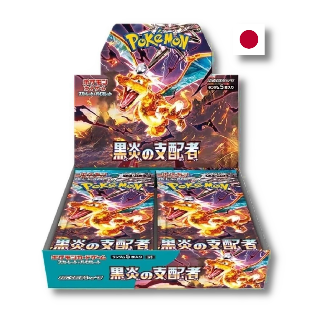 Pokémon TCG: Ruler of the Black Flame (sv3) Booster Box