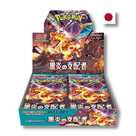 Pokémon TCG: Ruler of the Black Flame (sv3) Booster Box
