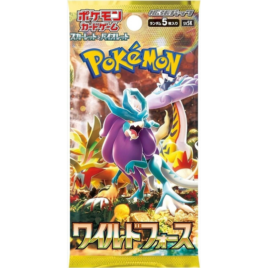 Pokémon TCG: Wild Force (sv5K) Booster Pack